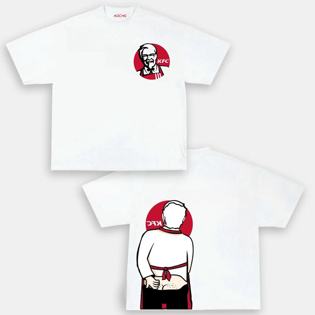 AQCHIC KFC Unisex Graphic Heavyweight Cotton Shirt
