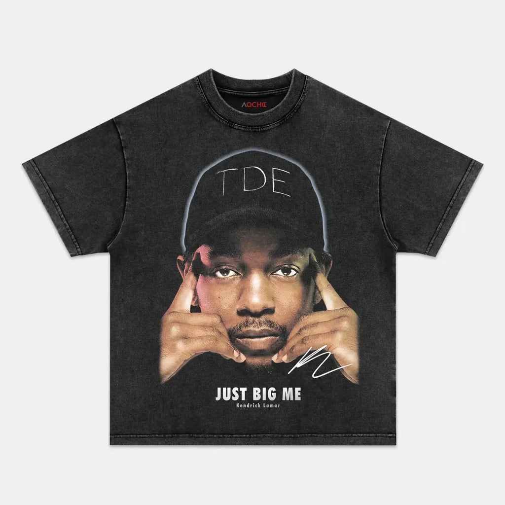 AQCHIC Kendrick Lamar V2 Unisex Graphic Heavyweight Cotton Shirt