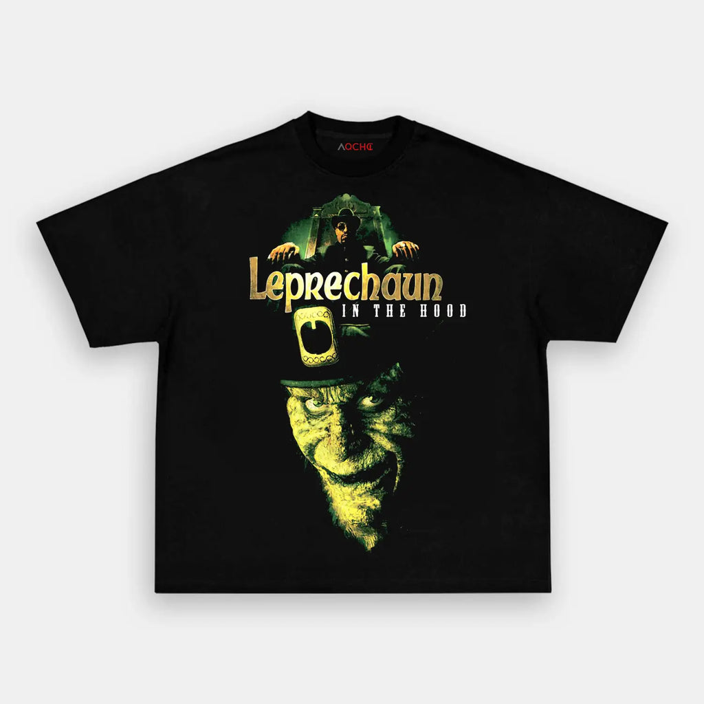 AQCHIC LEPRECHAUN V2 Unisex Graphic Heavyweight Cotton Shirt