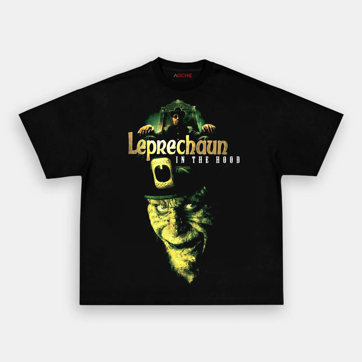 AQCHIC LEPRECHAUN V2 Unisex Graphic Heavyweight Cotton Shirt