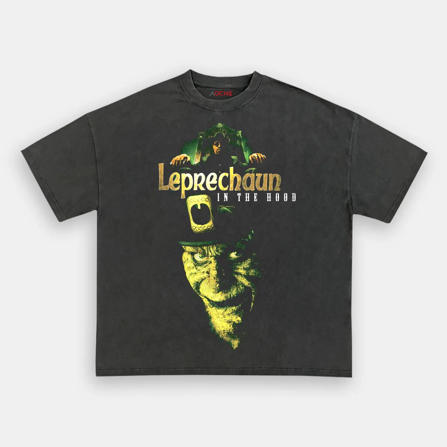 AQCHIC LEPRECHAUN V2 Unisex Graphic Heavyweight Cotton Shirt