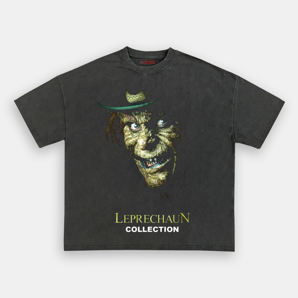 AQCHIC Leprechaun V3 Unisex Graphic Heavyweight Cotton Shirt