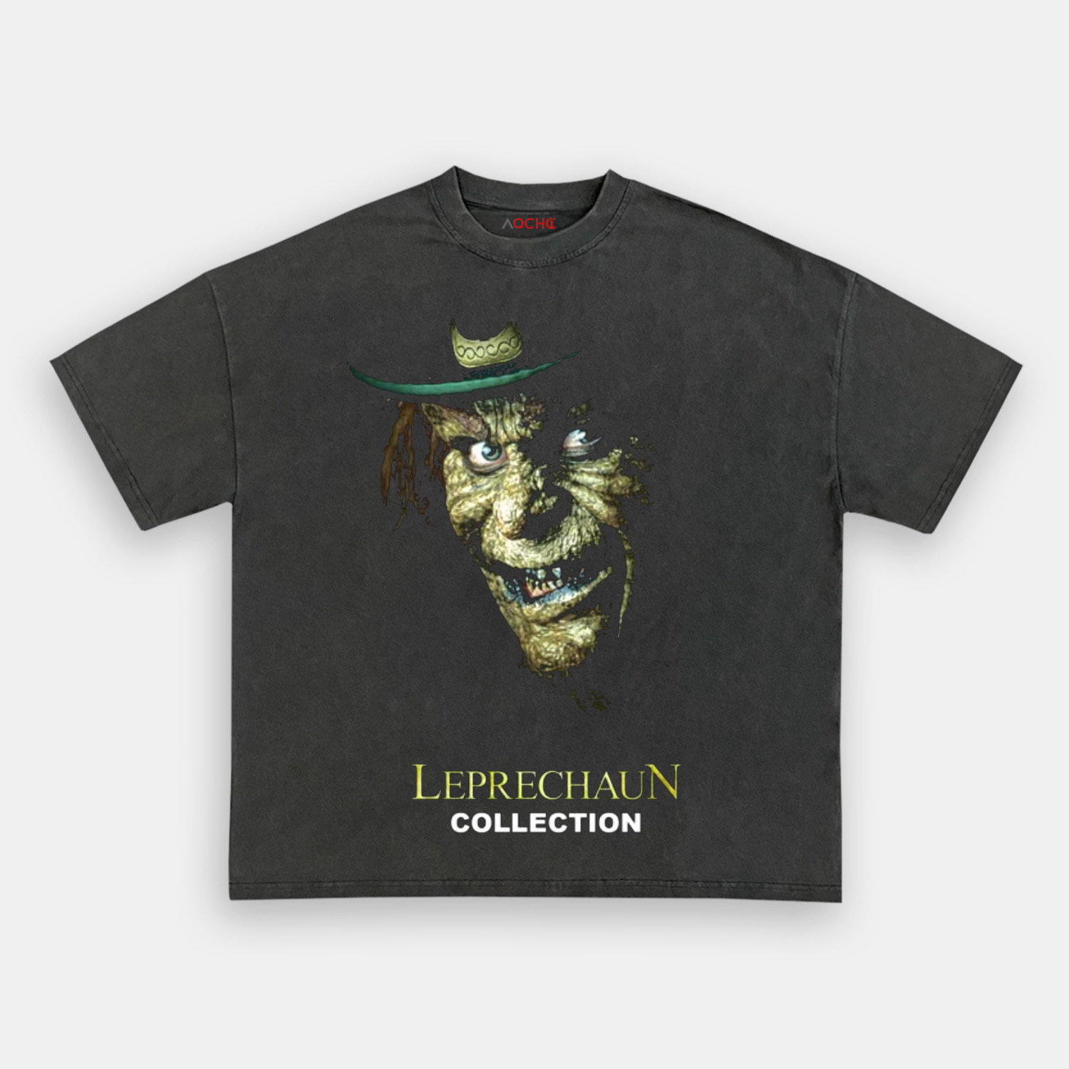 AQCHIC Leprechaun V3 Unisex Graphic Heavyweight Cotton Shirt