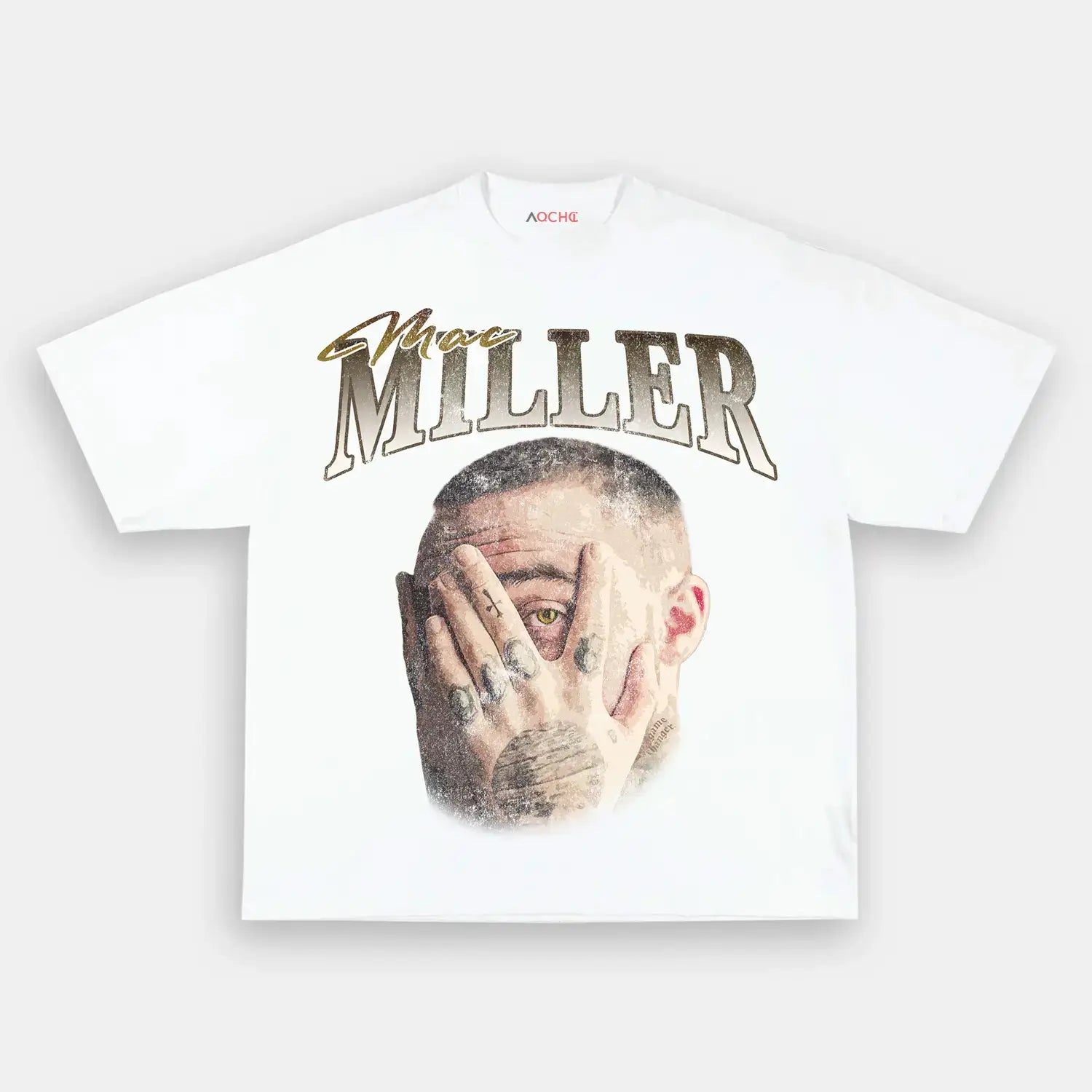 AQCHIC Mac Miller Unisex Graphic Heavyweight Cotton Shirt