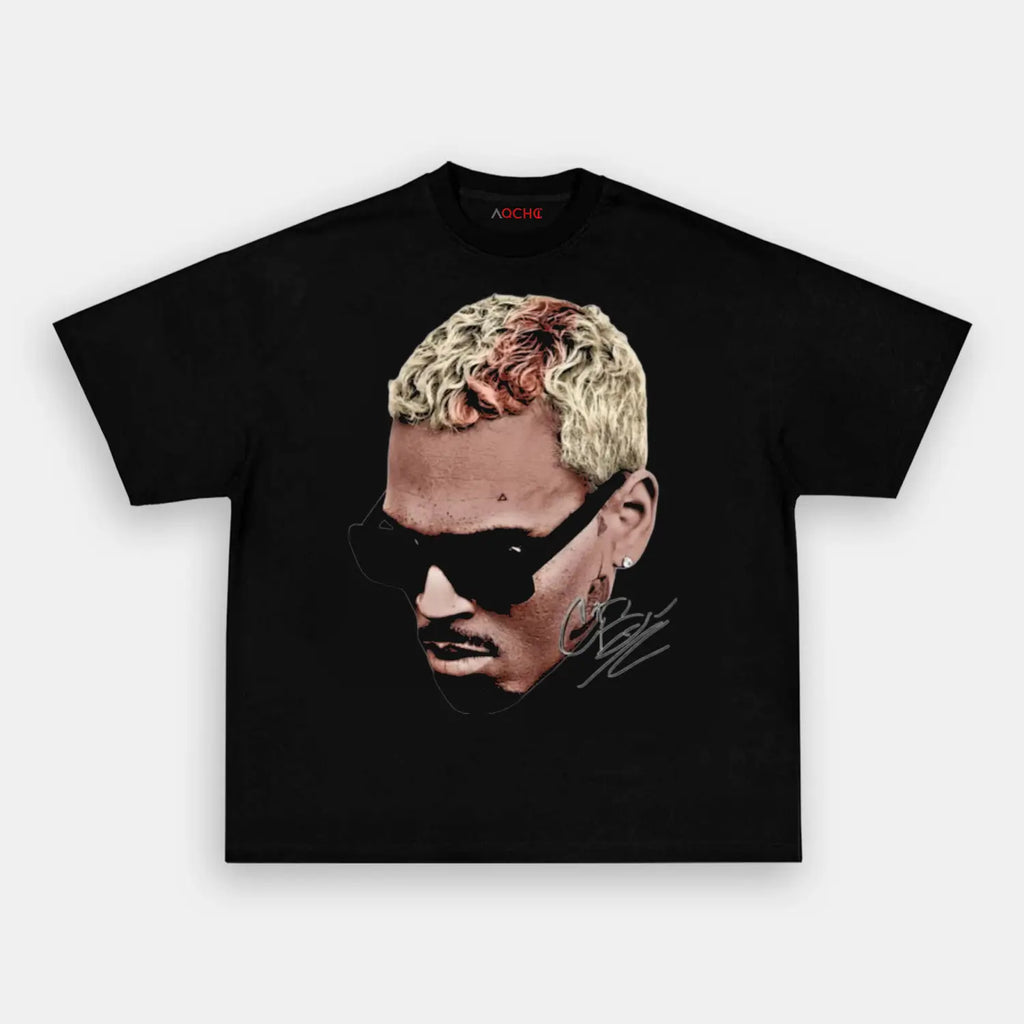 AQCHIC Chris Brown B4 Unisex Graphic Heavyweight Cotton Shirt