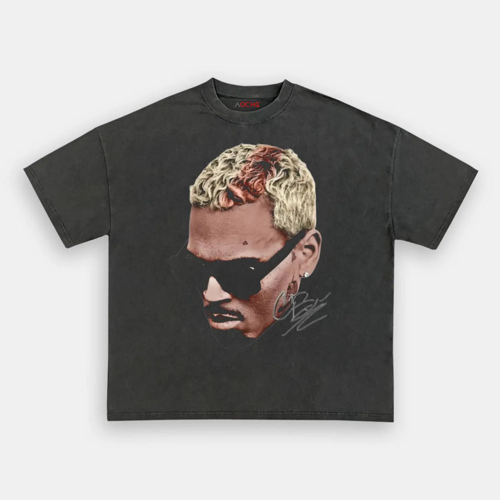 AQCHIC Chris Brown B4 Unisex Graphic Heavyweight Cotton Shirt