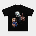 AQCHIC MICHAEL MYERS V3 Unisex Graphic Heavyweight Cotton Shirt