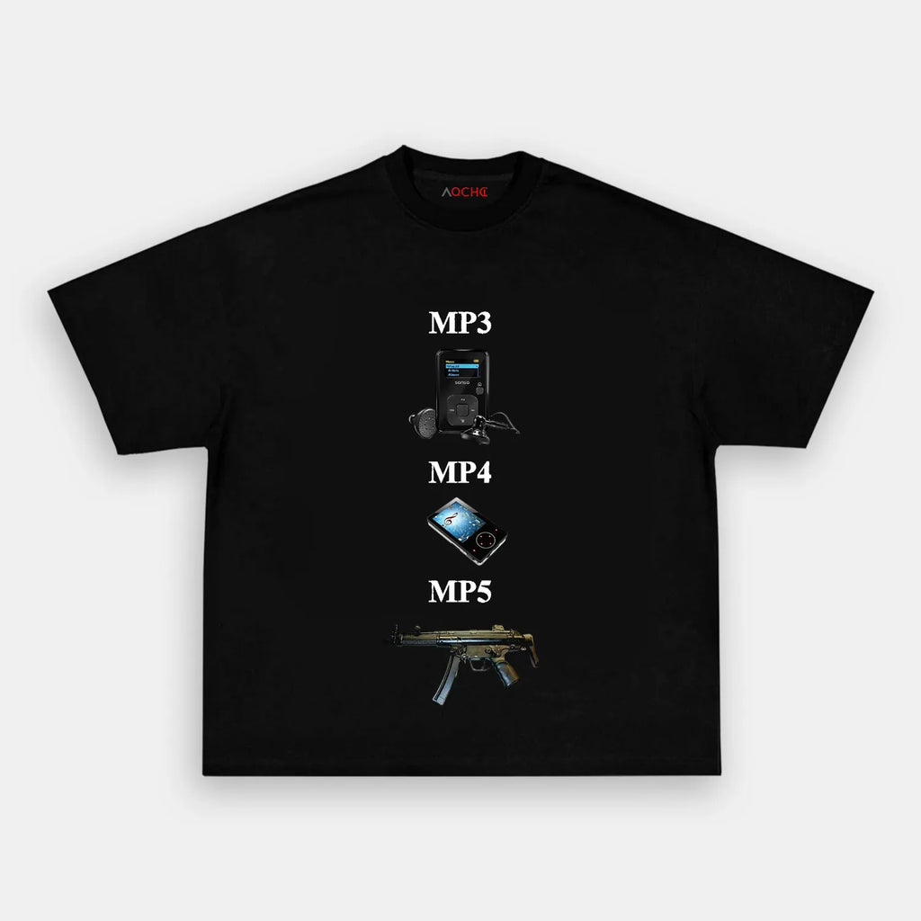 AQCHIC MP Series Unisex Graphic Heavyweight Cotton Shirt