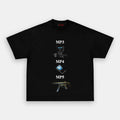 AQCHIC MP Series Unisex Graphic Heavyweight Cotton Shirt