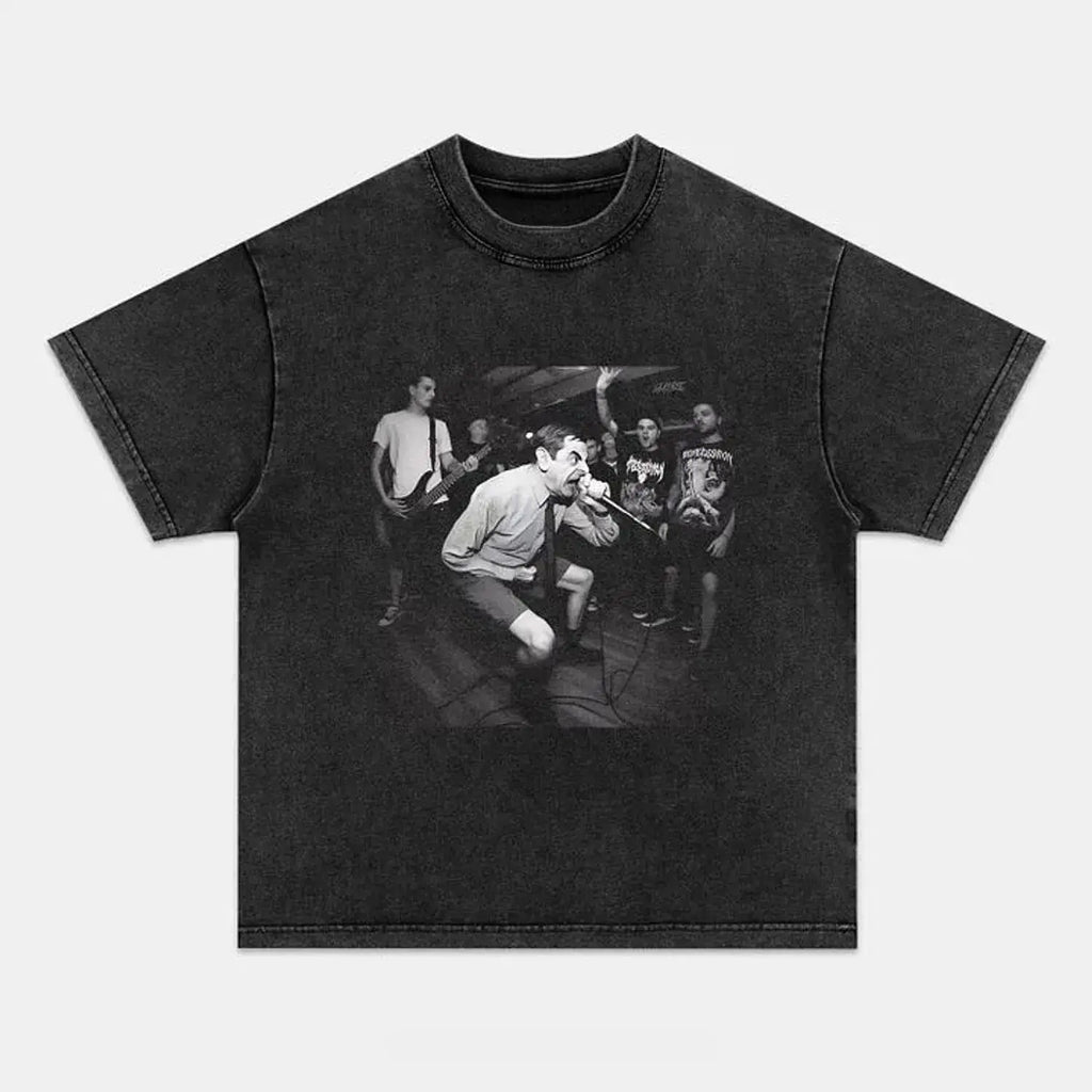 AQCHIC Mr. Bean Unisex Graphic Heavyweight Cotton Shirt