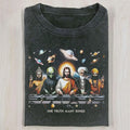 AQCHIC MUSICAL CLIMATE Unisex Graphic Heavyweight Cotton Shirt