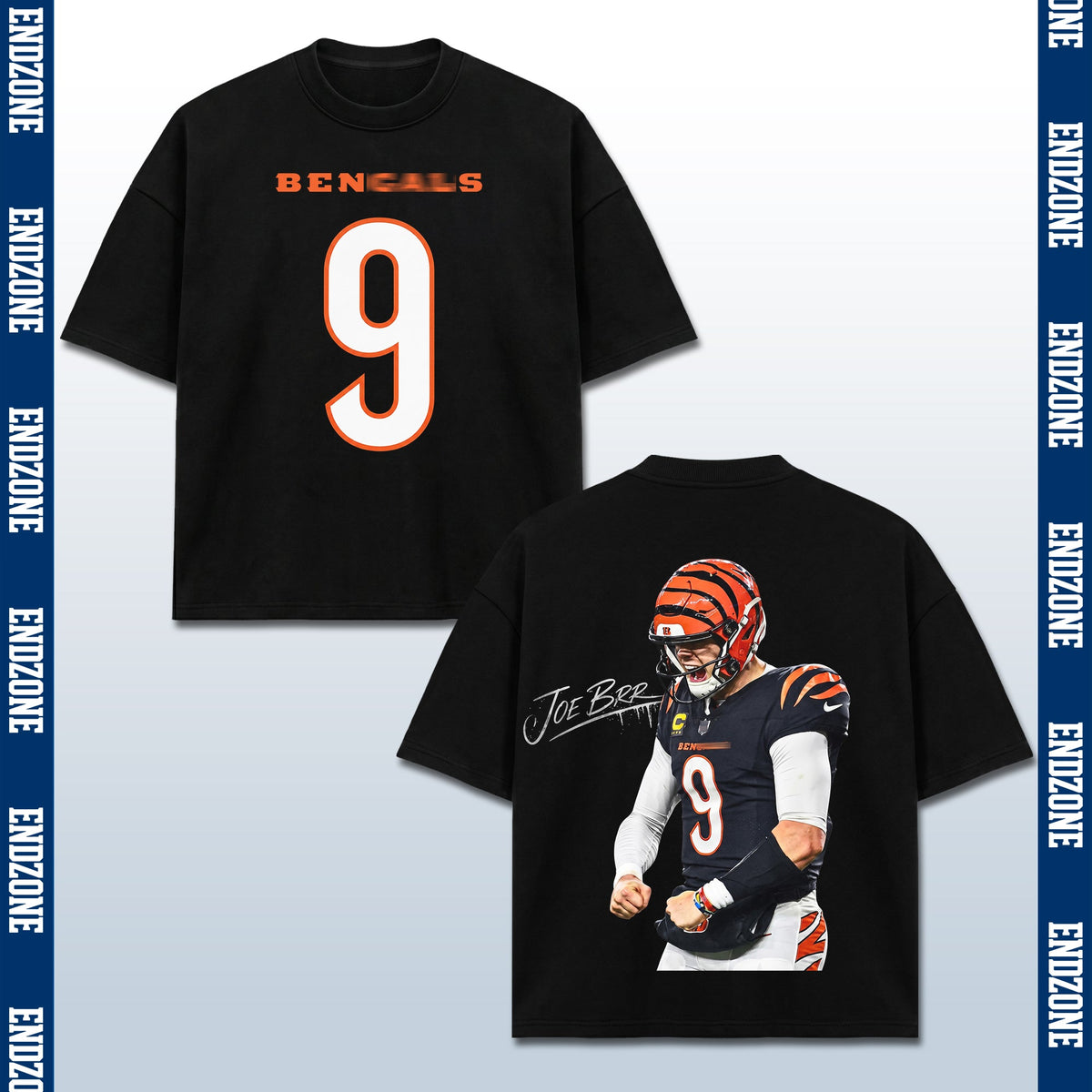 Joe Burrow Cincinnati Bengals #9 Flex Celebration Vintage Graphic Hoodie Sweatshirt T-Shirt, NF – Black