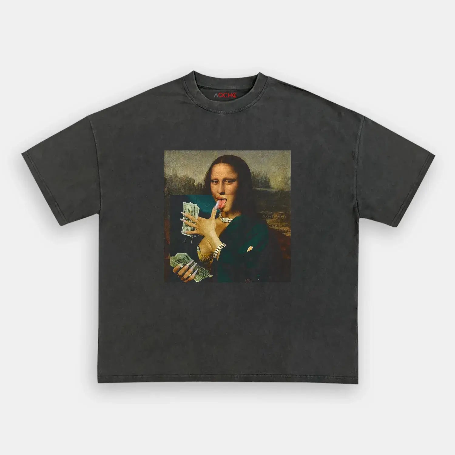 AQCHIC Mona Baddie Unisex Graphic Heavyweight Cotton Shirt