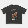 AQCHIC Big Face Neymar Unisex Graphic Heavyweight Cotton Shirt