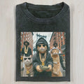 AQCHIC Outlaw Cat 3.24 3.0 Unisex Graphic Heavyweight Cotton Shirt
