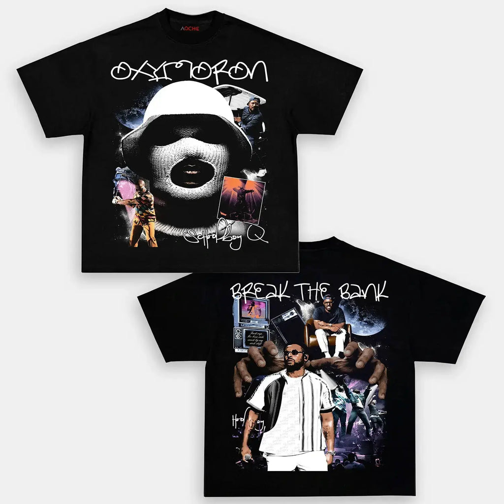 AQCHIC Oxymoron Unisex Graphic Heavyweight Cotton Shirt
