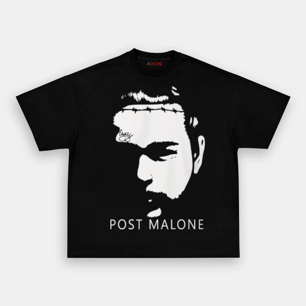 AQCHIC Post Malone V2 Unisex Graphic Heavyweight Cotton Shirt