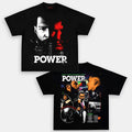 AQCHIC Power Unisex Graphic Heavyweight Cotton Shirt