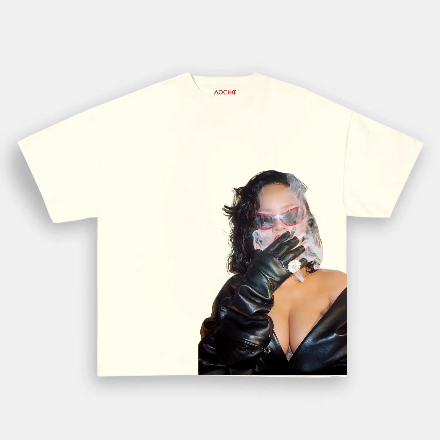 AQCHIC Rihanna V2 Unisex Graphic Heavyweight Cotton Shirt