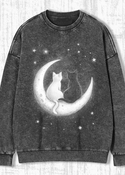 AQCHIC Romantic Cat Heavyweight Cotton Top