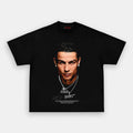 AQCHIC Ronaldo Big Faces Unisex Graphic Heavyweight Cotton Shirt