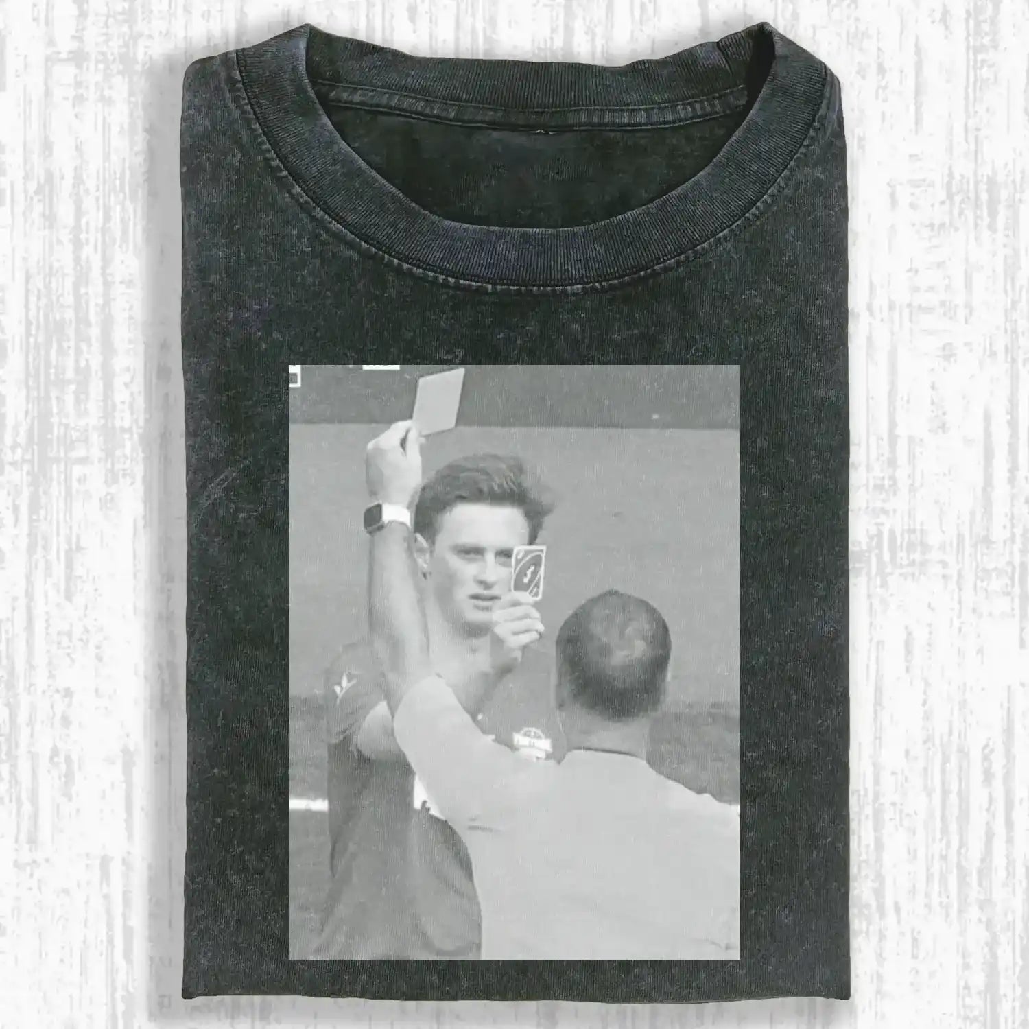 AQCHIC REVERSE WEAR Unisex Graphic Heavyweight Cotton Shirt