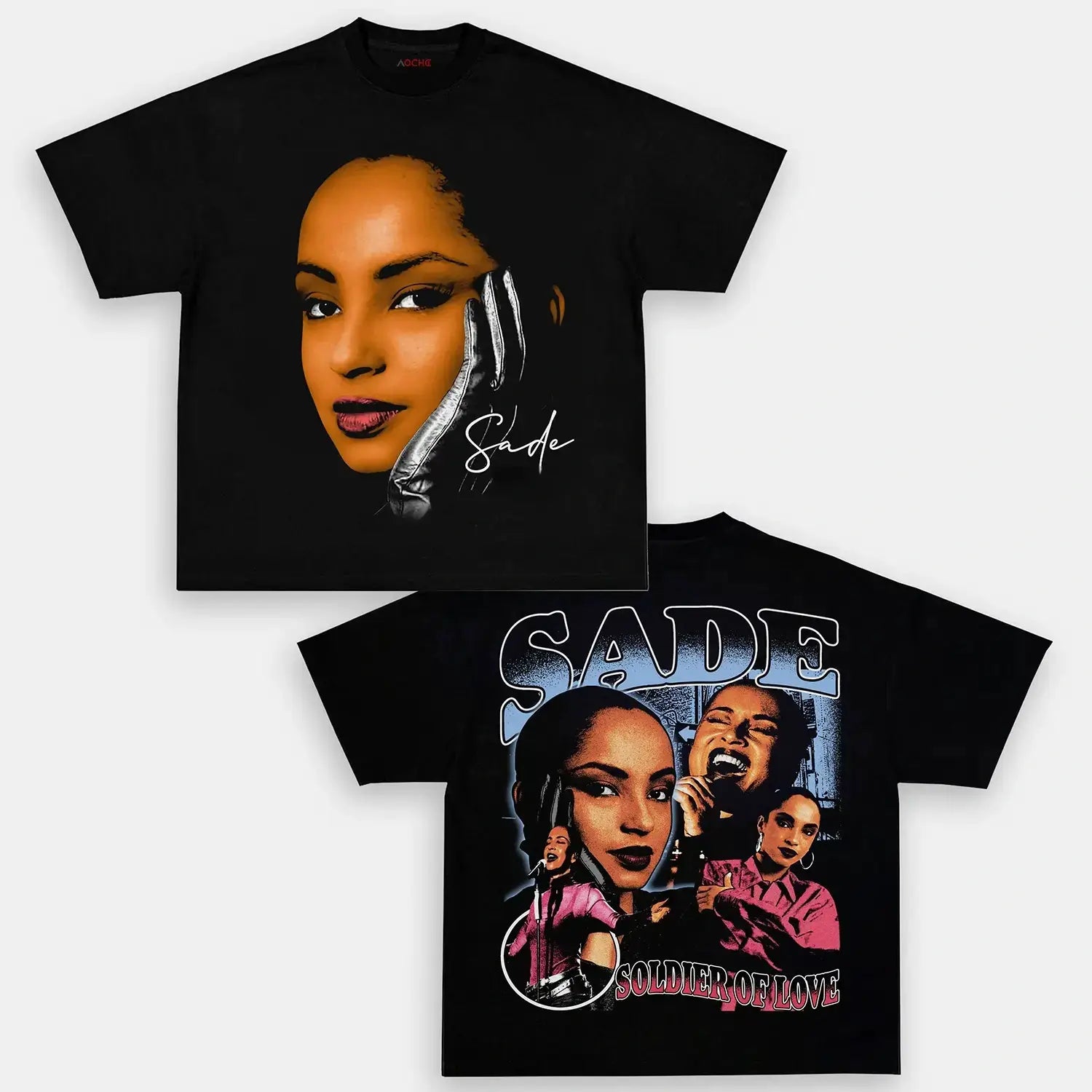 AQCHIC Sade V2 Unisex Graphic Heavyweight Cotton Shirt