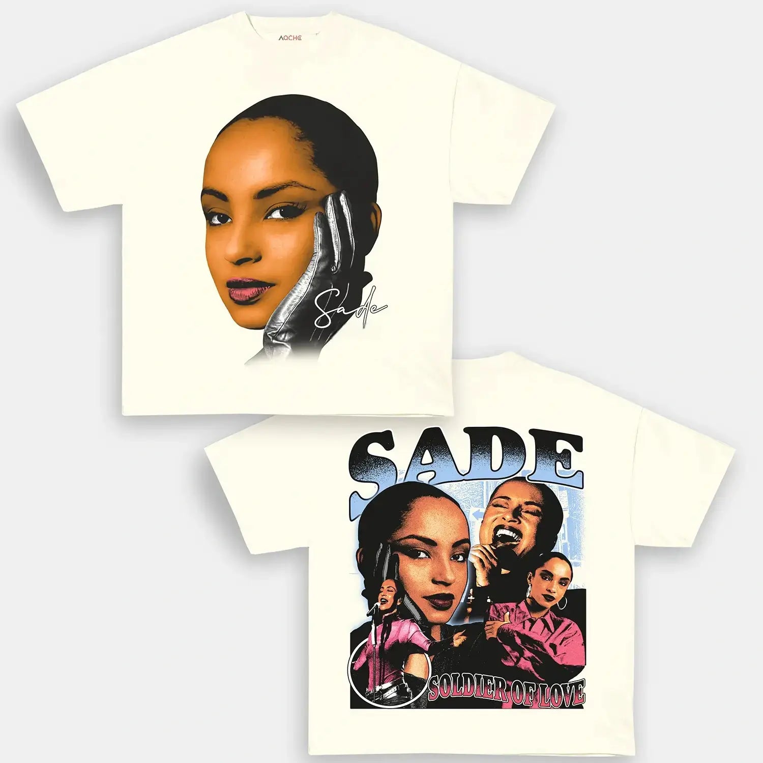 AQCHIC Sade V2 Unisex Graphic Heavyweight Cotton Shirt