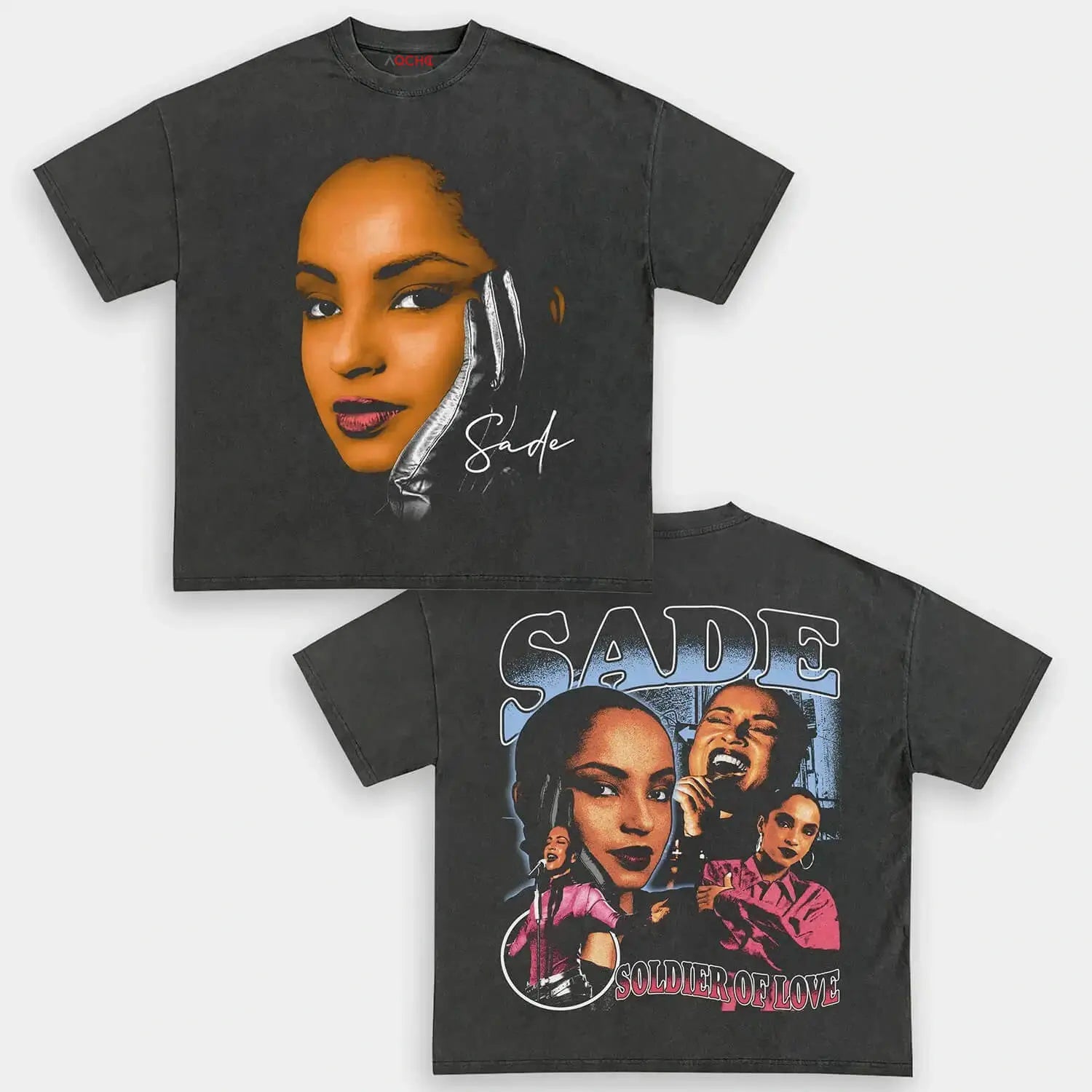 AQCHIC Sade V2 Unisex Graphic Heavyweight Cotton Shirt