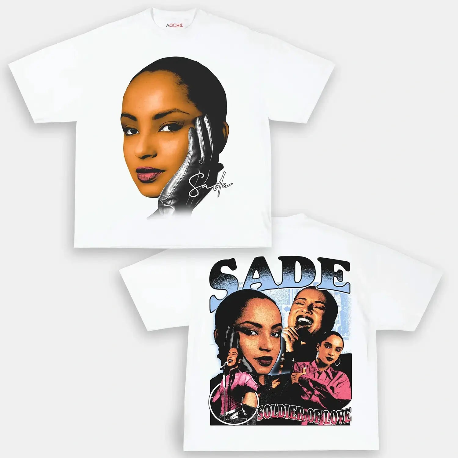 AQCHIC Sade V2 Unisex Graphic Heavyweight Cotton Shirt