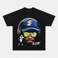 AQCHIC SHEDEUR SANDERS BIG FACE Unisex Graphic Heavyweight Cotton Shirt