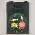 AQCHIC Spongebob Squarepants 2.0 Unisex Graphic Heavyweight Cotton Shirt