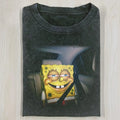 AQCHIC SPONGEBOB SQUAREPANTS 3.0 Unisex Graphic Heavyweight Cotton Shirt