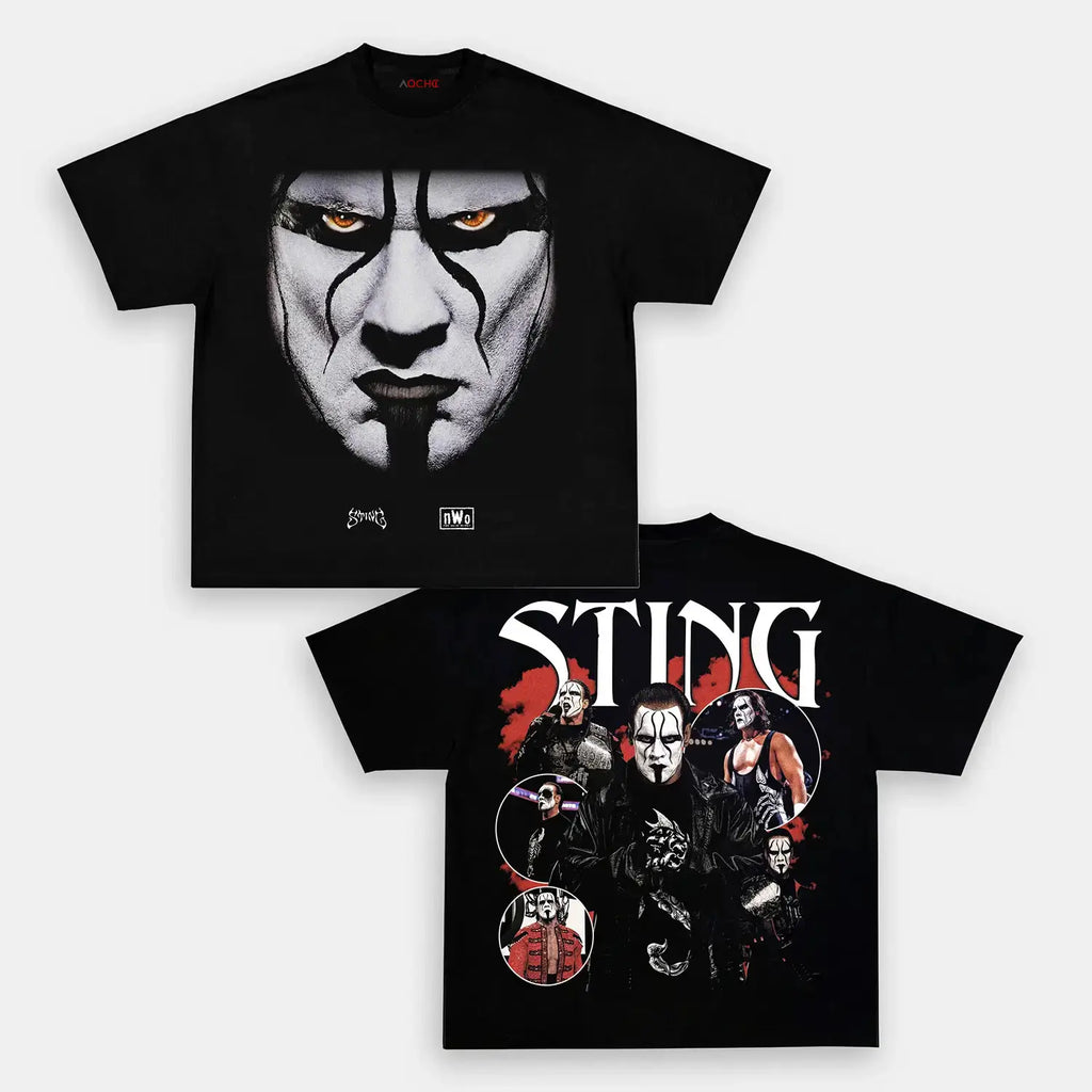 AQCHIC Sting Unisex Graphic Heavyweight Cotton Shirt