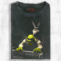 AQCHIC SHREK RADIO Unisex Graphic Heavyweight Cotton Shirt