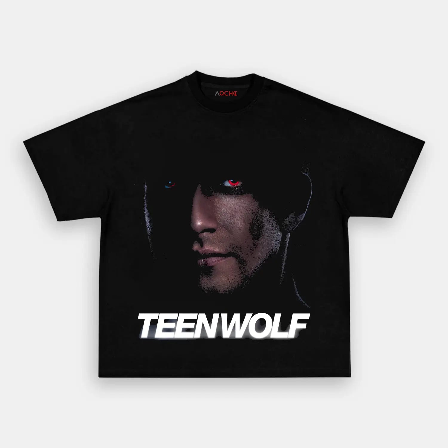 AQCHIC Teen Wolf V7 Unisex Graphic Heavyweight Cotton Shirt