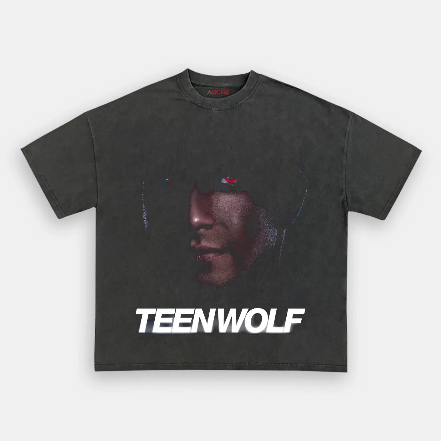 AQCHIC Teen Wolf V7 Unisex Graphic Heavyweight Cotton Shirt
