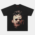 AQCHIC TEXAS CHAINSAW MASSACRE Unisex Graphic Heavyweight Cotton Shirt