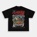 AQCHIC The Horror Movie Car Unisex Graphic Heavyweight Cotton Shirt