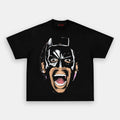 AQCHIC Travis Scott Big Faces Unisex Graphic Heavyweight Cotton Shirt