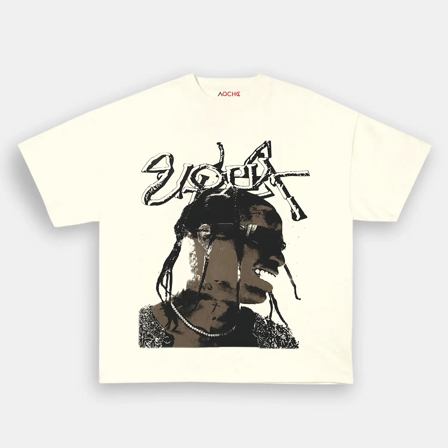 AQCHIC Travis Scott Utopia V2 Unisex Graphic Heavyweight Cotton Shirt