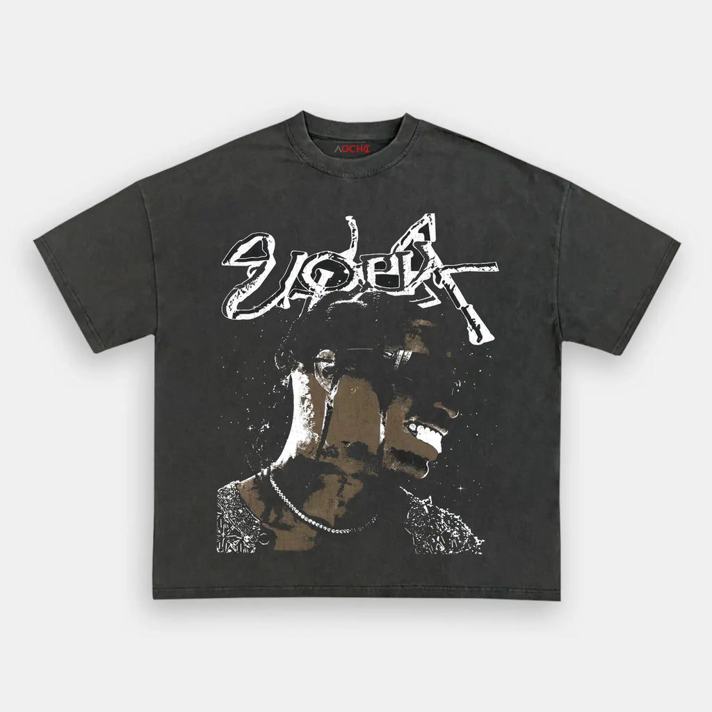 AQCHIC Travis Scott Utopia V2 Unisex Graphic Heavyweight Cotton Shirt
