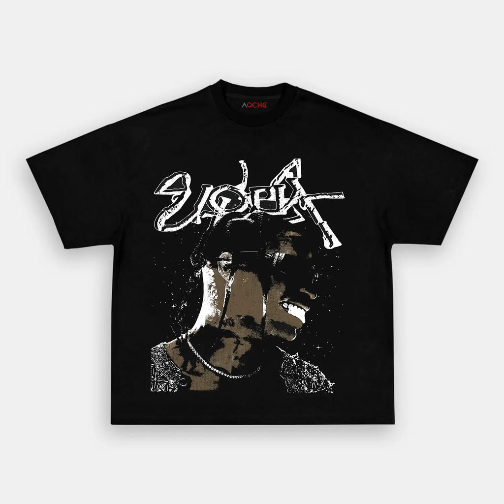 AQCHIC Travis Scott Utopia V2 Unisex Graphic Heavyweight Cotton Shirt