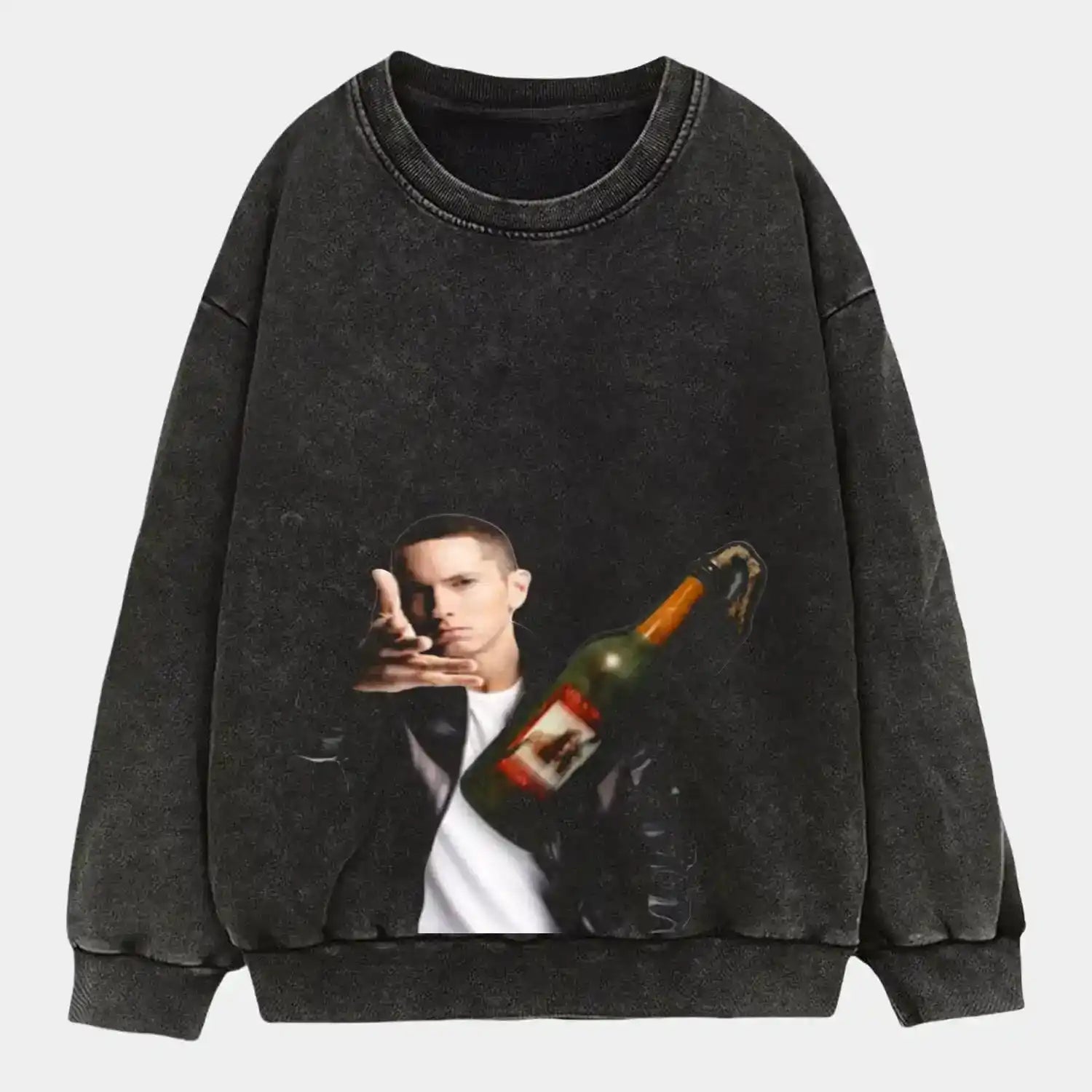 AQCHIC THROWING MOLOTOV WEAR Unisex Graphic Heavyweight Cotton Shirt