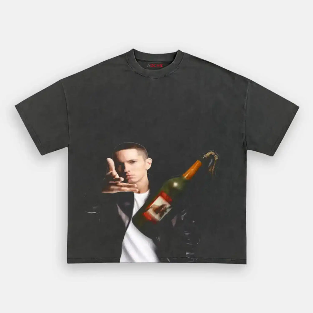 AQCHIC THROWING MOLOTOV WEAR Unisex Graphic Heavyweight Cotton Shirt