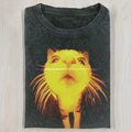 AQCHIC Wacky Cat 3.26 4.0 Unisex Graphic Heavyweight Cotton Shirt