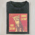 AQCHIC WACKY CAT 3.26 Unisex Graphic Heavyweight Cotton Shirt