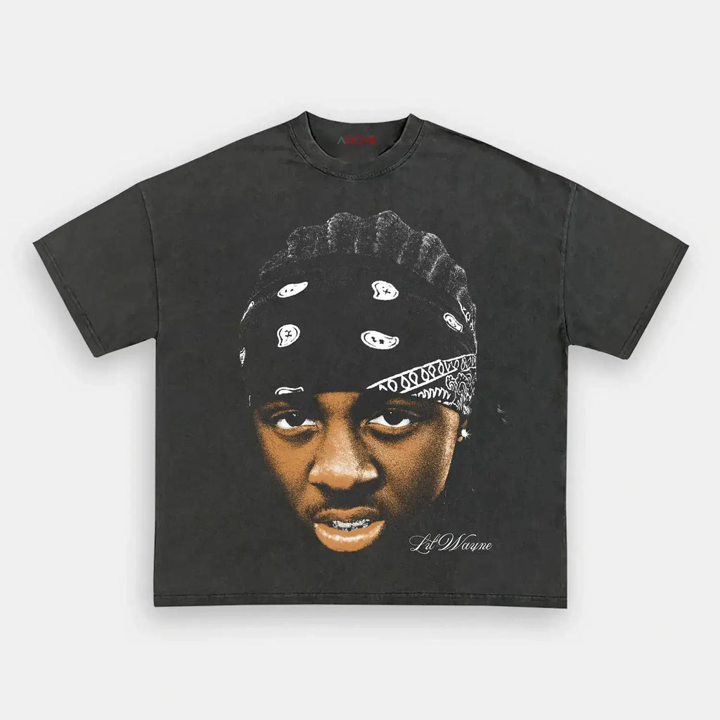 AQCHIC Young Weezy Unisex Graphic Heavyweight Cotton Shirt