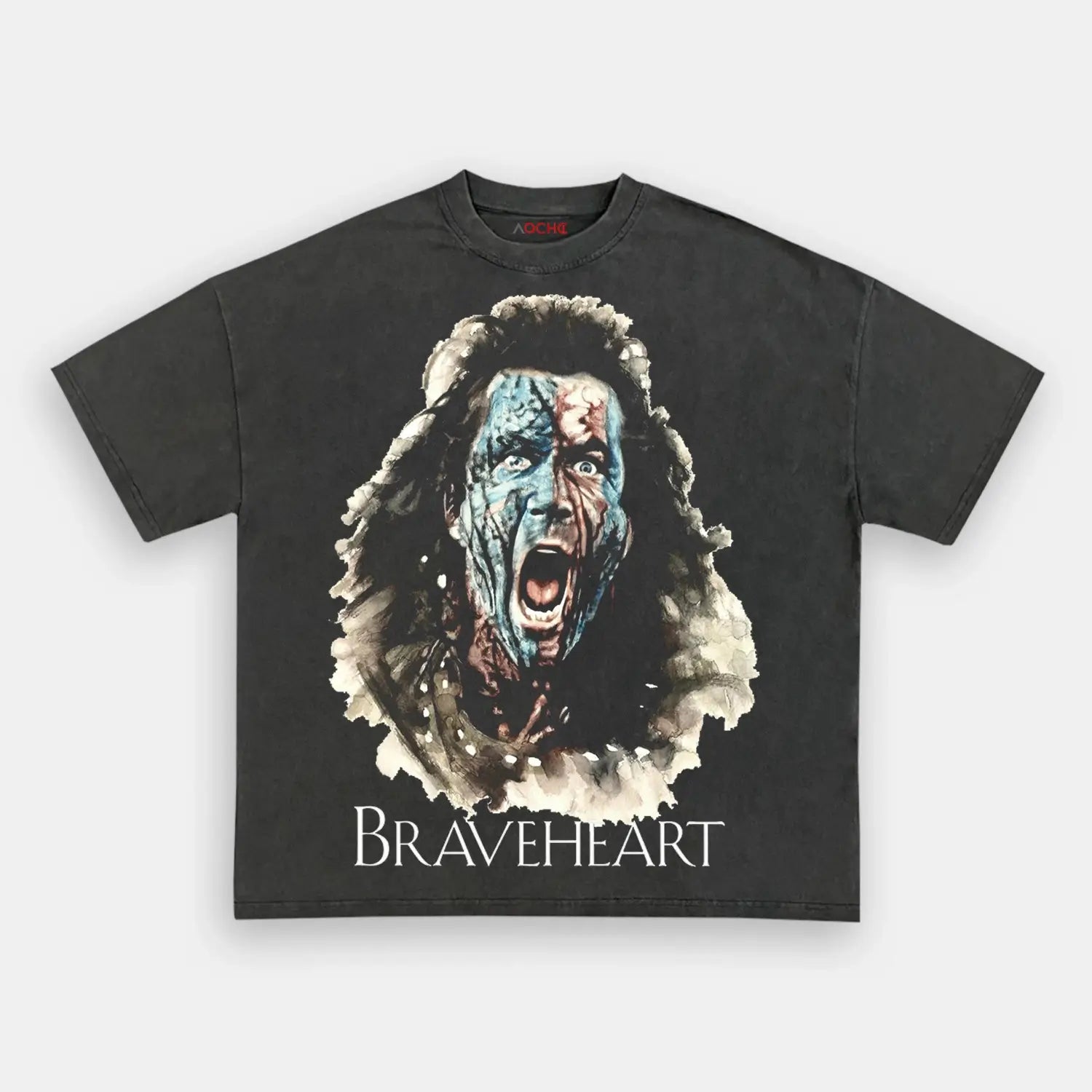 AQCHIC Braveheart Unisex Graphic Heavyweight Cotton Shirt