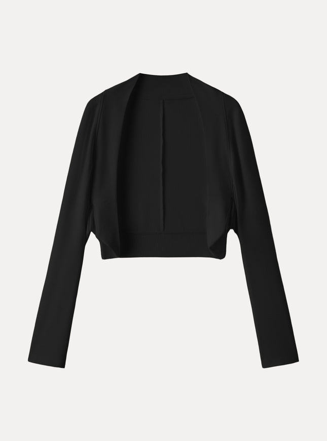 Bamboo Blend Breathable Summer Cropped Shrug Cardigan